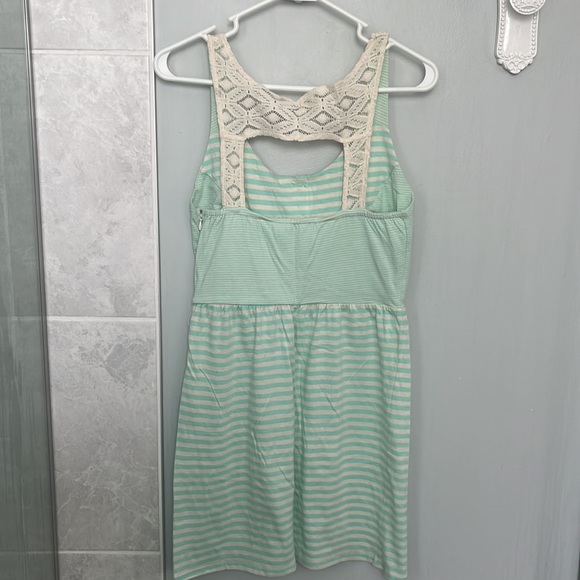 Mint striped O’Neill dress - Picture 2 of 5